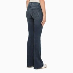 MOTHER The Down Low Weekender High Tide Jeans -Free Vibe Shop mother blue Jeans the down low weekender high tide 2