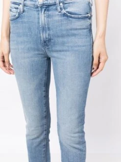 MOTHER The Rascal Straight-leg Jeans -Free Vibe Shop mother blue The Rascal Straight leg Jeans 2