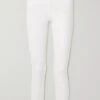 MOTHER + Net Sustain The Dazzler Frayed Cropped Mid-rise Slim Jeans -Free Vibe Shop mother white The Dazzler Verkurzte Halbhohe Jeans Mit Schmalem Bein Und Fransen
