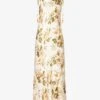 Aden Floral-pattern Silk Midi Dress 2 Aden Floral-pattern Silk Midi Dress -Free Vibe Shop reformation BELLA Aden Floral pattern Silk Midi Dress