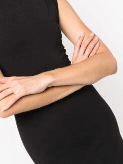 Alden Knit Minidress -Free Vibe Shop reformation Black Alden Mini Dress 2