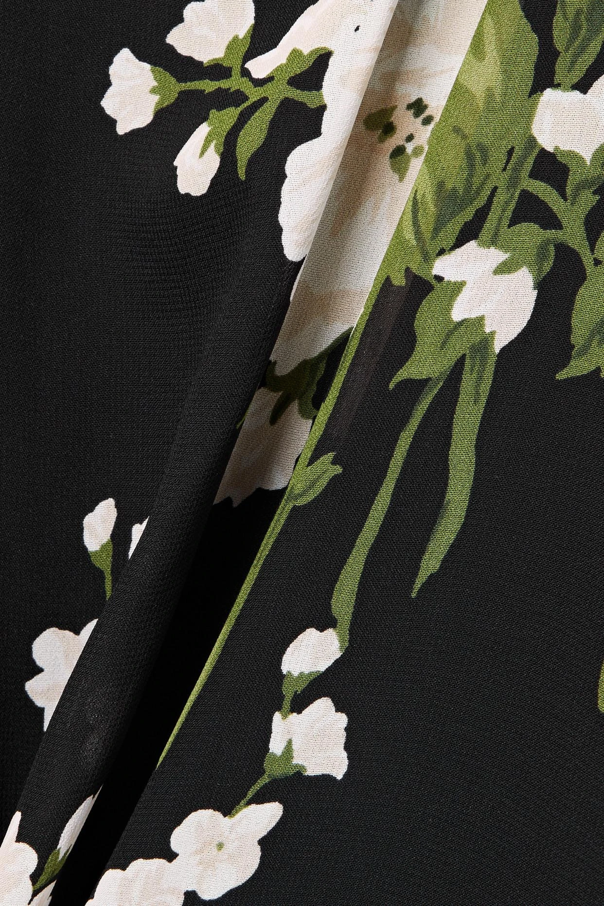 Pennie Lace-trimmed Floral-print Georgette Midi Dress 6 Pennie Lace-trimmed Floral-print Georgette Midi Dress - Image 4