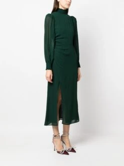 Aude Midi Dress -Free Vibe Shop reformation Green Aude Midi Dress