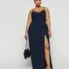Pyper Dress Es -Free Vibe Shop reformation Navy Pyper Dress Es