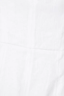 Madilyn Strapless Linen Mini Dress -Free Vibe Shop reformation White Madilyn Strapless Linen Mini Dress 4