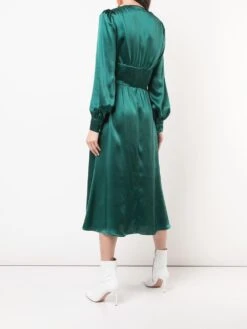 Nicola Dress 9 Nicola Dress -Free Vibe Shop reformation green Nicola Midi Dress 3