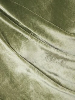 Salamanca Velvet Midi Dress -Free Vibe Shop reformation green Salamanca velvet midi dress 3