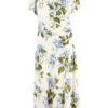 Breanna Floral-print Dress -Free Vibe Shop reformation white Breanna Floral print Dress