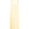 Dovie Sweetheart Neck Dress -Free Vibe Shop reformation yellow Dovie Sweetheart Neck Dress